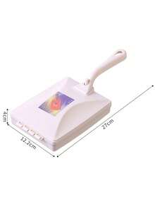 1pc Dual Roller Cleaning Brush, Carpet Cleaning Brush, Multi-Functional Dust Remover Brush