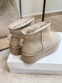 Women Ankle Boots & Booties - Beige - View 2