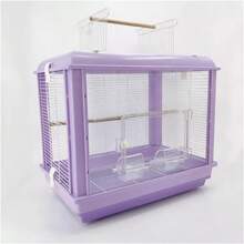 Jaula para pájaros Pet Bird Cage Parrot Cage Ecological Transparent Acrylic Special Large Villa Home Cage Jaula para pájaros para Mascotas Green - Verde - Ver 6