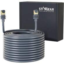 Starlink Gen 3 5M/16.4FT, Starlink Gen 3 Starlink Standard V3/REV 4, 24AWG Extension Starlink Ethernet Satellite Internet Kit Waterproof Outdoor - 5M/16.4FT - View 2
