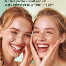 24片装水胶体祛痘贴 - 全天防水透气保护。透明圆形设计，轻松遮盖瑕疵和受损肌肤，适合所有浅肤色。护肤及面部护理产品，祛痘贴，大号祛痘贴，祛痘贴，面部护理，遮盖瑕疵，温和浅肤色，淡化痘印，护肤流程