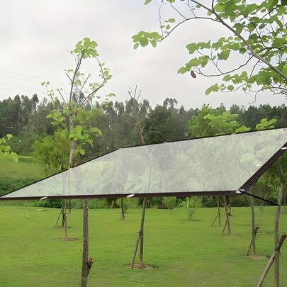 PVC Transparent And Thickened Tarpaulin With Double Seals - Super Rainproof, Windproof And UV-Resistant! Suitable For All Scenarios Such As Courtyards, Gardens And Camping. Tear-Resistant Material. Transparent And Visible, Does Not Block The Line Of Sight. Comes With Binding Ropes For Easy Installation. Withstand Harsh Weather!