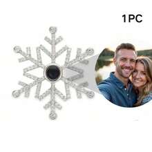 1Pc Custom Christmas Tree Personalized Photo Decoration, Personalized Snowflake Projection Pendant Christmas Decoration, Popular New Christmas/New Year's Day/Holiday Decoration In 2025, Personalized Home Decoration For Christmas And New Year's Day, Family Commemorative Gifts For Family/Friends/Pets,Christmas Gift Supplies - Multicolor - View 17