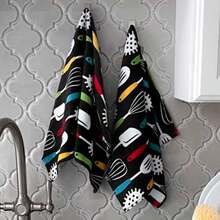 T-fal Textiles - Toalla de cocina, paquete de 2, café(Utensilios) - Multicolor - Ver 6