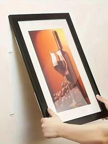 12/24 Stücke doppelseitige abnehmbare Klebehaken, ohne Bohren zum Aufhängen von Rahmen und Kunstwerken, wasserfeste Klebemontage - Verschiedenfarbig - Übersicht 6