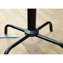 Frenchi - Estante para muebles para el hogar, roble(Negro (Black-1)) - Multicolor - Ver 4