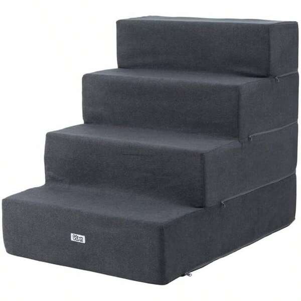 Dog Ramp Foam Dog Cover Stairs Portable Ladder Bed Sofa 4 Steps