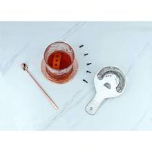 Hawthorne Strainer, Stainless Steel Cocktail Strainer With High Density Spring Mirrored - Effortless Straining Shakers Mixing Glasses, One Strainer - Silver - View 9