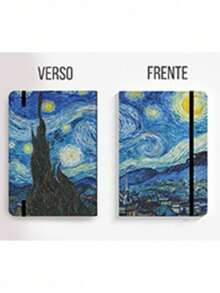 Sketchbook Notebook For Drawing 21x14 Works By VAN GOGH - 梵谷的<星夜> - 查看 1