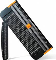 A4 Paper Cutter,Paper Trimmer Guillotine With Automatic Security  Scrapbooking Tool For Cutting Paper 1 - Black - View 10