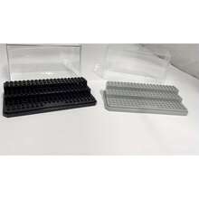 Premium Transparent Black Miniature Display Case - Dust-Proof, Snug Fit, Collector's Choice For Storing And Displaying Miniature Models. Made Of Durable ABS Resin. Miniature Display Case | Transparent Display Box | Modern Display Box, Model Display Box - Multicolor - View 11