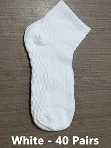 10/5 双装透气运动袜，男女通用防臭短袜，吸湿排汗抗菌轻便踝袜，适合运动和休闲穿着，秋冬季 - 彩色 - 查看 19