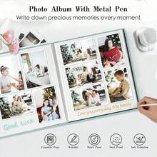 Album ảnh tự dính cỡ lớn 20 tờ/40 trang Album ảnh kệ sách tự làm cho bé, gia đình, kỷ niệm, lưu trữ ảnh cưới - Nhiều màu - Xem 3