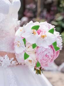 100/200pcs Artificial Green Leaves, Wedding Artificial Rose Leaves Decoration, Fake Faux Leaf For Valentine's Day, Themed Parties, New Year's Day, Garden Decorations, Crafts Scrapbooking Floral Arrangements Home Kitchen Wedding Garland Decoration