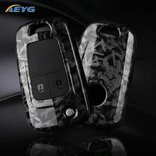 Vỏ chìa khóa xe hơi ABS với họa tiết sợi carbon, phù hợp với các dòng xe Opel Astra, Mokka và Buick Cruze, Aveo, Malibu, Trax, Sail và các mẫu xe khác. - Chevrolet A - Xem 5