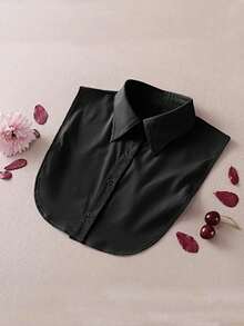 White Detachable Fake Collar, Suitable For Women - Multifunctional Decorative Shirt Collar, Applicable For Sweaters And Blouses