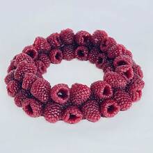 1pc Large Raspberry Flower Wreath Mold - Professional DIY Handmade Silicone Mold, Suitable For Candle, Soap, Resin, Wax, Plaster DIY, Wedding, Birthday, Valentine's Day, Christmas, Mother's Day, Thanksgiving Decor - Easy Release, Durable, Natural Texture Design - White - View 3