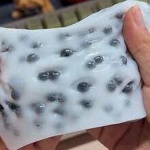 Fun Tofu Pimple Popping Squishy - Unique Stress Relief Gift For Friends & Family, Cute Fidget Toy,Toys Squishy Toy Sensory Toys Tabas Squishy Taba Squishy Halloween Toys Taba Sqishy Fidget Toys Sensory Toys Christmas Gifts. - White - View 3