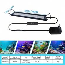 DDCAQIOUA Aquarium Accessories, Aquarium Lighting Made Of Aluminum Alloy, Adjustable Arm Length, Available In Various Sizes, Programmable Timer, Adjustable Brightness, Adjustable Color. Gives Your Aquarium Vibrant Colors, Suitable For Aquariums. - Phích cắm loại C của EU (220-240V) - Xem 17