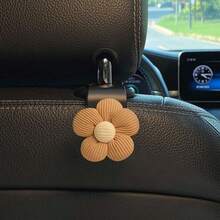 Car Headrest Hook, Cute Flower Car Seat Storage Hook For Wallets And Bags, Portable Car Wallet Hanger Decoration, Commonly Used For SUVs, Sedans, Trucks - Multicolor - View 14