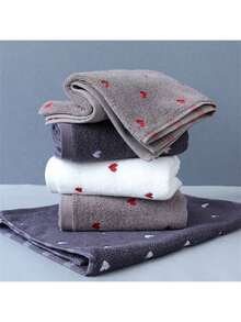 1pc Soft And Absorbent Cotton Hand Towel For Bathroom And Kitchen Use