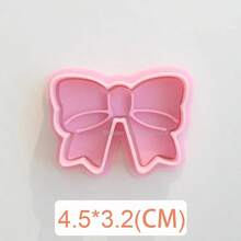 Cute Butterfly Bowknot Shaped Cookie Cutters DIY 3D Bow Pressable Biscuit Moulds Stamps Embossers Cake Making Tools