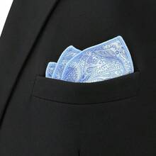 Pauelo De Traje Masculino Diseo Paisley Perfecto Para Ceremonias Y Reuniones - EH12 - Ver 5