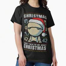 Ugly Sweater Marvin Paranoid Android - Hitchhiker's Guide To The Galaxy Classic T-Shirt Cosplay - màu đen - Xem 1