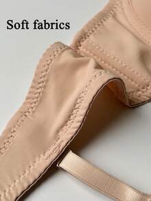 3pcs Solid Color Bras, Comfortable Lift & Support, Underwire, Detachable Straps, Versatile Wear, Suitable For Dates, Vacation, Daily Wear, Weddings, Formal Occasions, Cold Shoulder Dresses [Suitable For B Cup And Above]