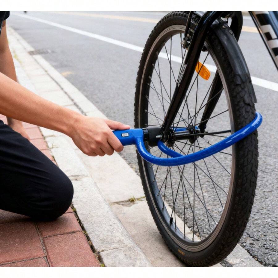 Bicycle Lock Cable, Steel Cable Lock Cable, Widely Used For Easy-To-Operate Locks, Suitable For Bicycles And Motorcycles. - 1 - Xem 1