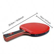Boli Table Tennis Racket Set, 2 Paddles 4 Balls With Net Frame, Training & Entertainment, Beginner Home Racket, Horizontal Grip - Black - View 7