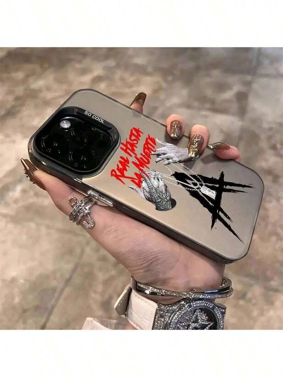 Funda de Teléfono Popular del Rapper Anuel AA para iPhone 16, 15, 14, 13, 12, 11 Pro Max, X, XR, XS Max, 8 Plus - Cubierta Trasera Mate a Prueba de Golpes - Multicolor - Ver 1