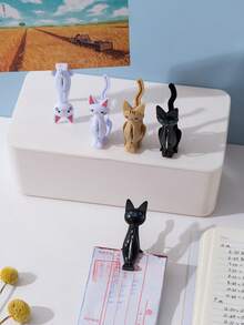 Cute Cat-Shaped Clips, Clothes Clips, Quilt-Drying Clips, Laundry Clips, Multi-Functional Windproof Fasteners, Household Clips.