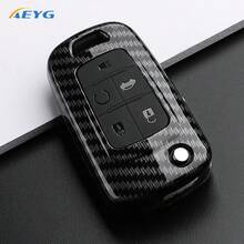 Vỏ chìa khóa xe hơi ABS với họa tiết sợi carbon, phù hợp với các dòng xe Opel Astra, Mokka và Buick Cruze, Aveo, Malibu, Trax, Sail và các mẫu xe khác. - Chevrolet A - Xem 8