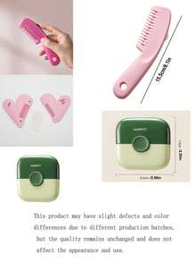 [Multifunctional Hair Trimming Product] 1pc Hair Trimmer For Home Use, Thinning And Shaping Adults, Women's Hair Trimming And Bangs Comb, 2-In-1 Scissors And Comb, Combs And Styles Hair Simultaneously, DIY Split End Trimming Comb - Precision Hair Clipper, Trims And Styles Split Ends, An Ideal Alternative To Hair Clippers - Multicolor - View 10