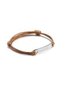 1 Pieza de pulsera de acero inoxidable personalizada con grabado láser. Es un regalo de uso diario adecuado tanto para hombres como para mujeres. Es simple, casual, personalizable y único. Es un regalo ideal para él/ella, novio, novia, padre, madre, miembros de la familia y amigos en aniversarios, cumpleaños y ceremonias de graduación. - Multicolor - Ver 9