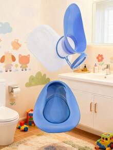 1pc Portable Urinal + Bedpan, Unisex Travel Urinal, Car Urinal, Hiking, Emergency With Cover And Funnel, Suitable For Men, Women, Elderly, Camping And Outdoor Activities