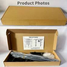 一套可调节金属气球拱门支架套装，坚固耐用的 82.8x39 英寸桌面立柱框架，适用于婚礼、生日、毕业典礼或任何派对活动 - 易于组装装饰