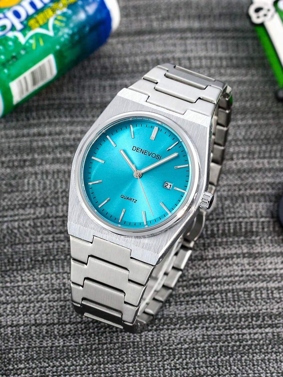 DENEVOSI Men's Minimalist Elegant Quartz Watch, Suitable For Daily Wear