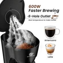 SUPERLEX Electric Milk Frother, Milk Mixer, With 4 Modes (Including Heating And Frothing Functions), 600ml Large Capacity, Stainless Steel Material Easy To Clean – Very Suitable For Use In Apartments, - 英規插(220-240V) - 查看 3