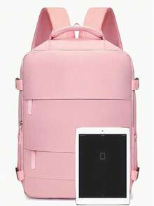 Dedoo Women's Backpack, Large Capacity Travel Backpack, Commute/School Backpack, Fashionable Laptop Bag, Short-Distance Business Travel Luggage Bag, Compliant With Ryanair, Wizz Air And Other Airlines' Regulations , Back To School