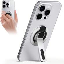 Phone Grip Stand, Car Mobile Phone Holder 3-In-1 Magnetic Finger Ring Holder With, Fidget Toy Design, 360°Roration Gym Kickstand Silicone Finger Ring Innovative Pressure-Relief Damping Hinge Design With Magnet Ring Compatible All Phones - Multicolor - View 12