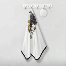 - Toallas de mano de masonera y rito escocs, secado rpido, toallas de microfibra de terciopelo coral, altamente absorbentes, uso como hotel, bao, ducha, toalla de mano, 16x 28 pulgadas - Toallas de mano negras - 16x28 pulgadas - Ver 8