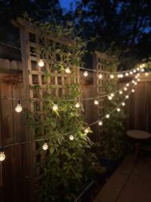 0081787680002 1 件 20/50/100/200 LED 太阳能花园水晶球太阳能灯串户外太阳能户外灯带 8 种照明模式庭院装饰适用于酒店/餐饮/活动举办