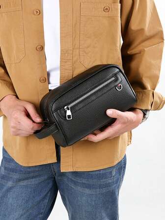 High Quality Soft Leather Clutch Bag New Handbag Designer Men Bag Fashion Business Clutches Phone Purse Men Top Handie Bags Gifts