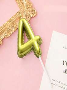 1支波浪形金色数字生日蜡烛 0-9 年龄数字蜡烛 烘焙蛋糕装饰 派对用品 - 金色 - 查看 14