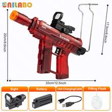 unilabo 2025 New Electric Toy Gun With Sound & Light, Colorful Lighting, Funny Sound Effects & Vibration, Great For Children's Entertainment & Games - Ideal Holiday/Birthday Gift For Boys & Girls 3+ Years Old - Multicolor - View 20