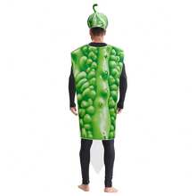 万圣节水果派对南瓜服装，酒吧布料角色扮演服装，适合派对表演 - 綠色 - 查看 2