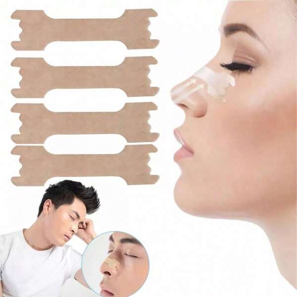 Dilatador Nasal Adesivo Anti Ronco, 10 Unidades.