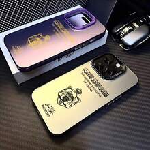 Funda de Teléfono con Patrón de Pasaporte J- para 17 16e 16 ProMax 15 14 Plus 13 12 11 Pro, Cubierta Trasera de Silicona a Prueba de Golpes - 2 - Ver 4